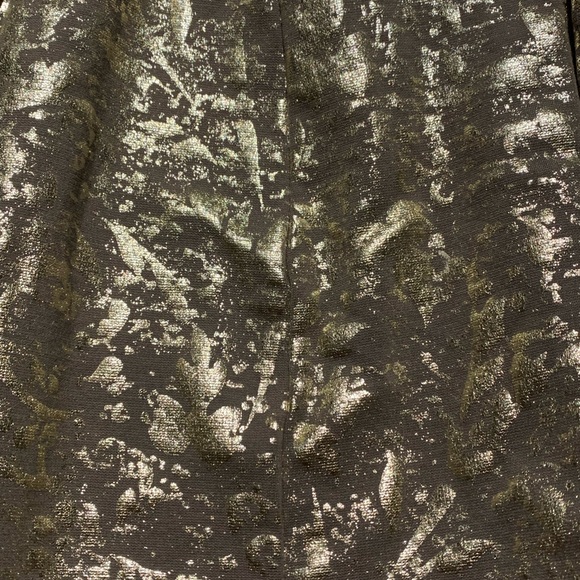 Gold pleated skirt - Picture 3 of 4